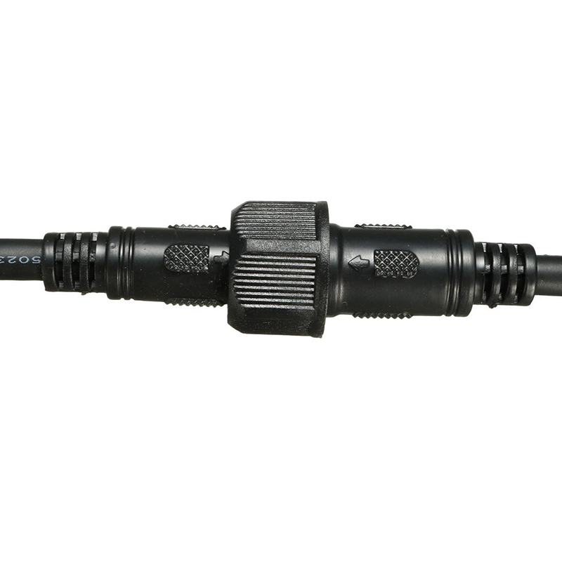 Male Female 20AWG 4P Waterproof Connector Cable Black for LED Strips Light 40cm Male Female 20AWG 4P Waterproof Connector Cable Black for LED Strips Light 40cm
